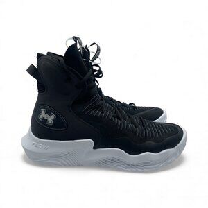 Under Armour Flow Highlight Womens High Top Volleyball Shoes Black